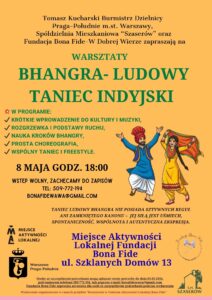 Warsztaty Bhangra – Ludowy taniec indyjski
