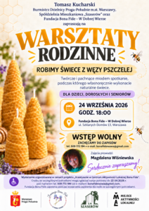 Warsztaty rodzinne – świece z węzy pszczelej